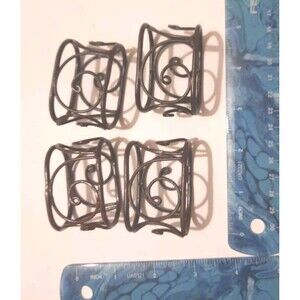Metal Napkin Rings Set Of 4
